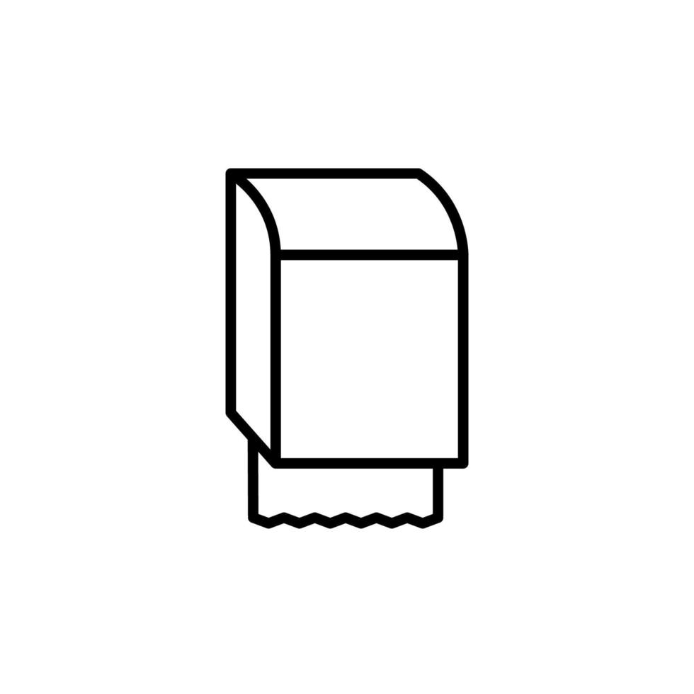 Illustration Vector graphic of tissue icon