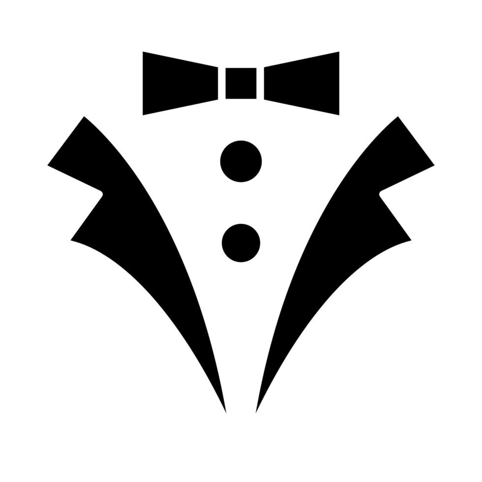tie icon template vector