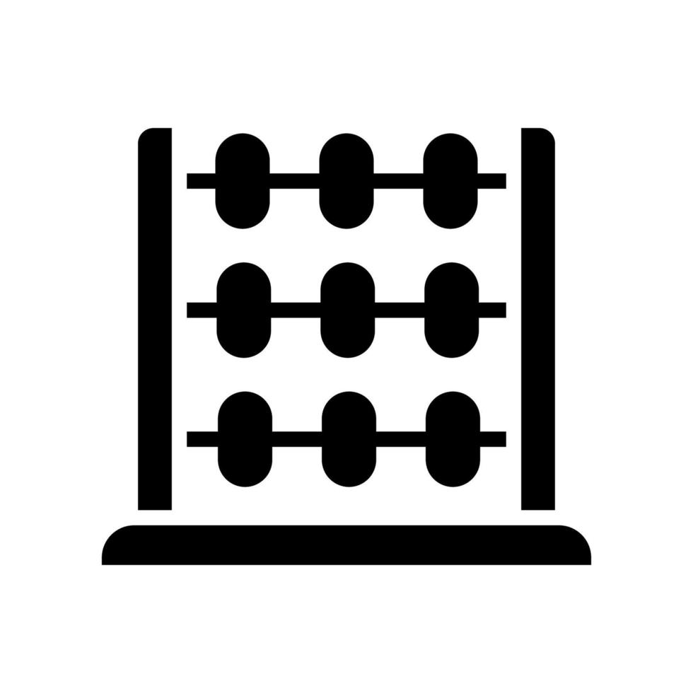 abacus icon template vector