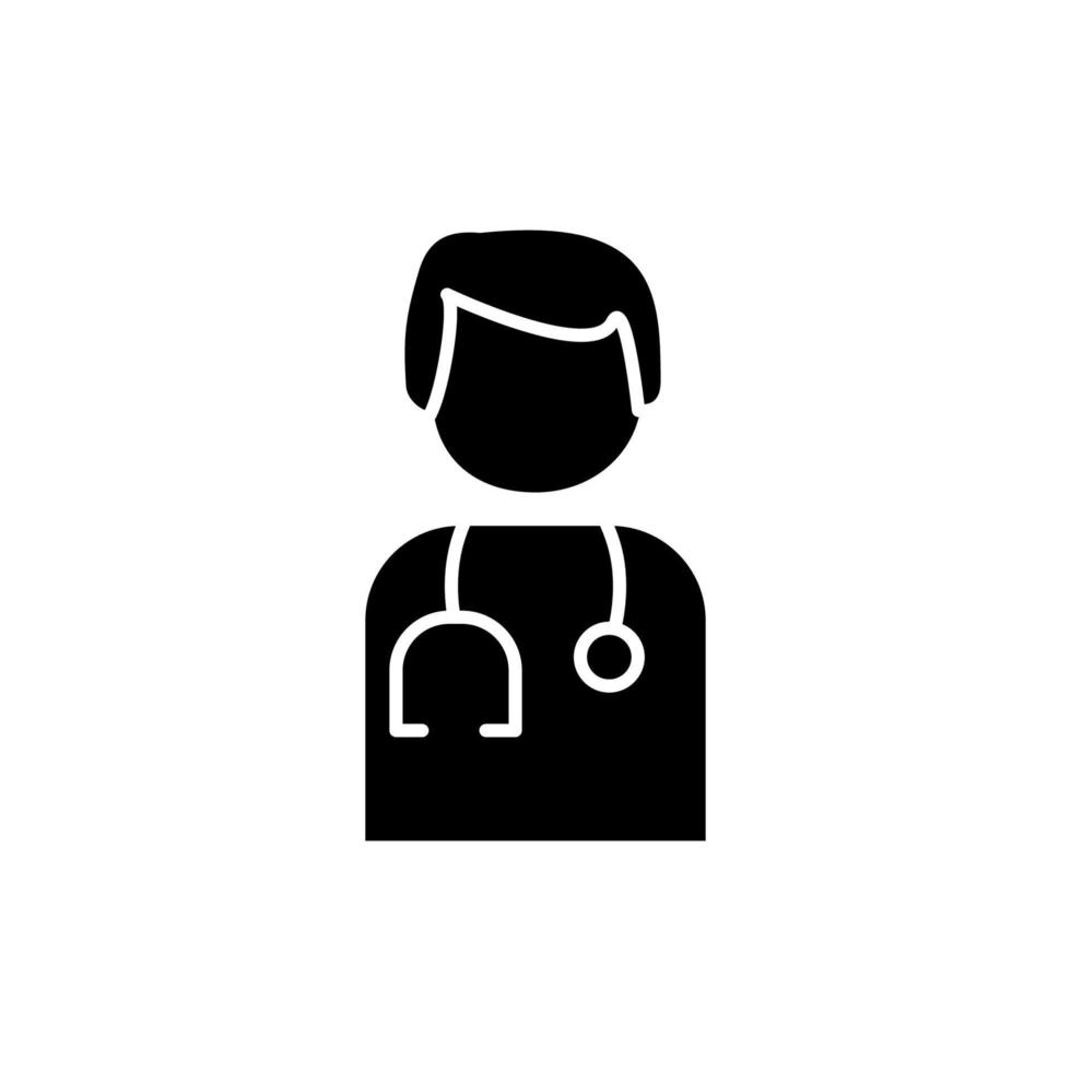 Doctor icon template vector