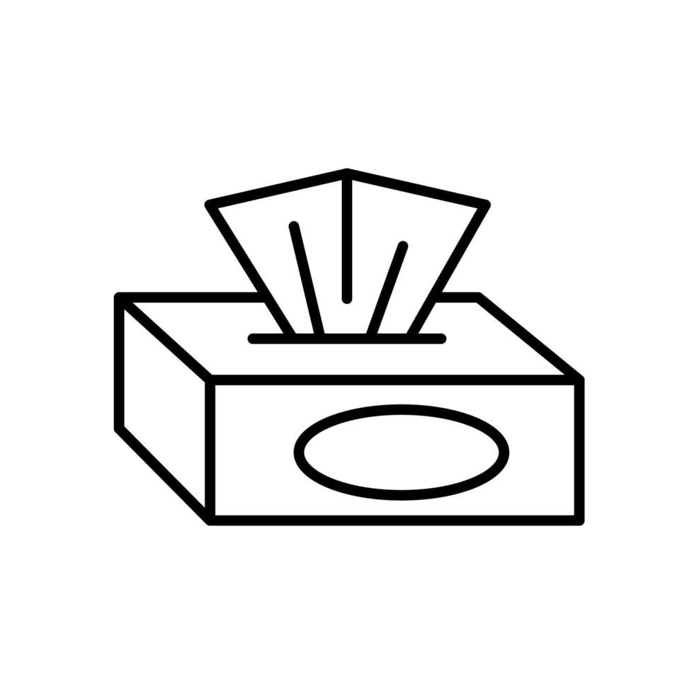Illustration Vector graphic of tissue icon