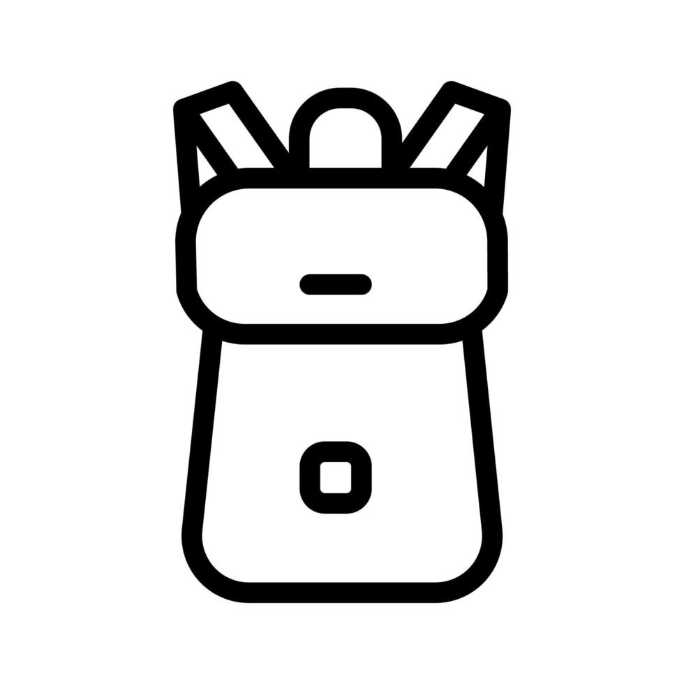 Backpack icon template vector