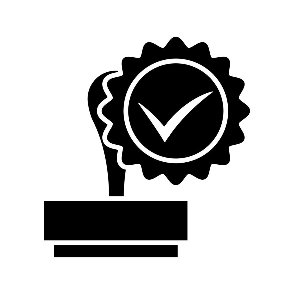 Illustration Vector graphic of stamp icon
