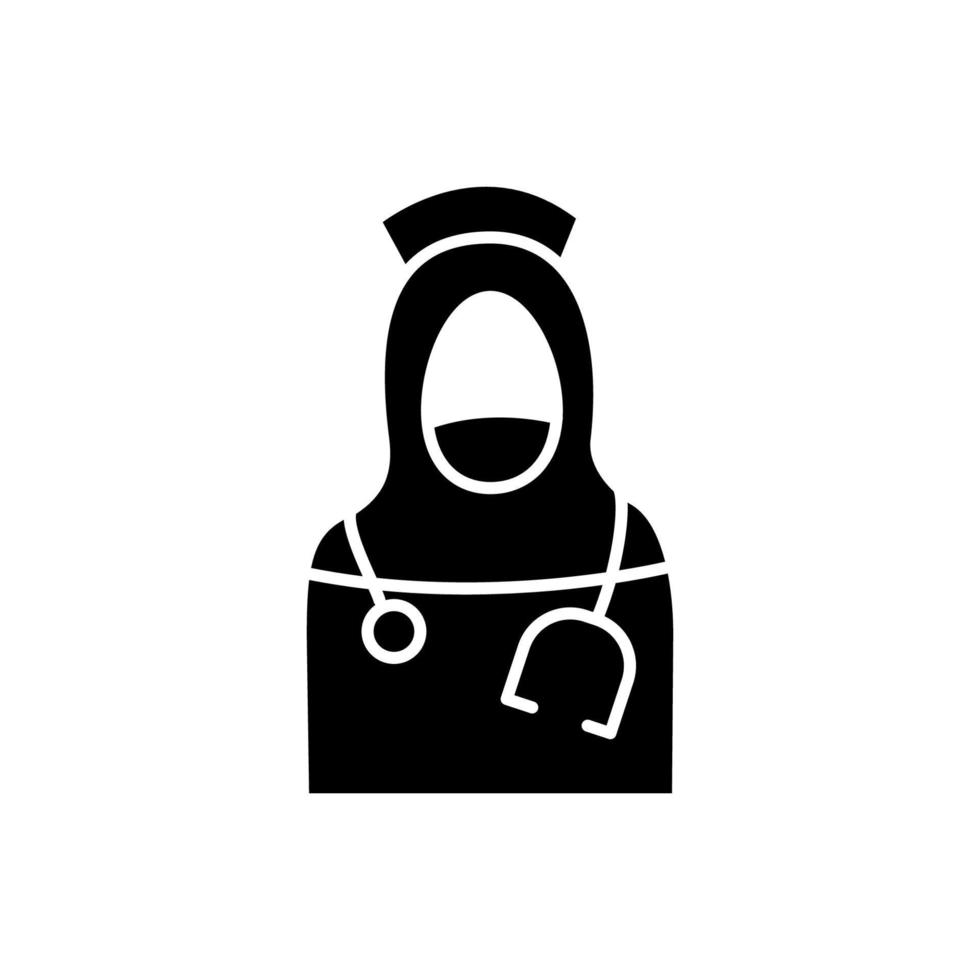 Nurse icon template vector