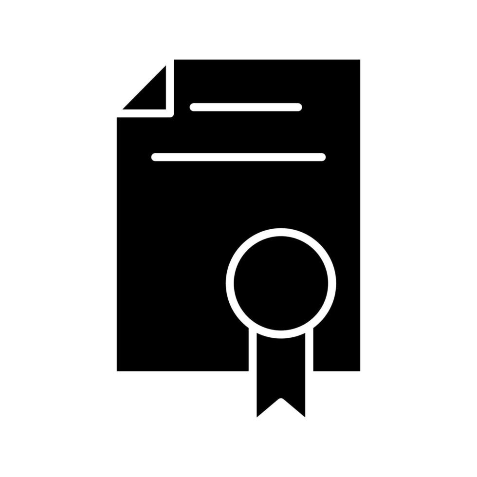 Certificate icon template vector