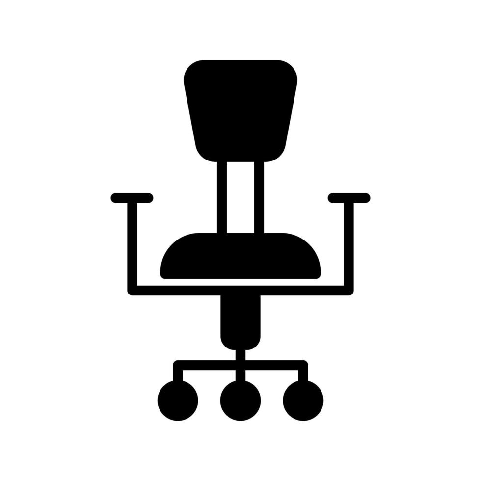 Illustration Vector graphic of office chair icon