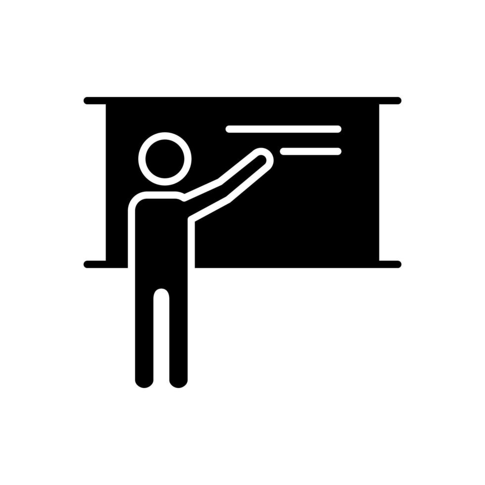 Teacher icon template vector