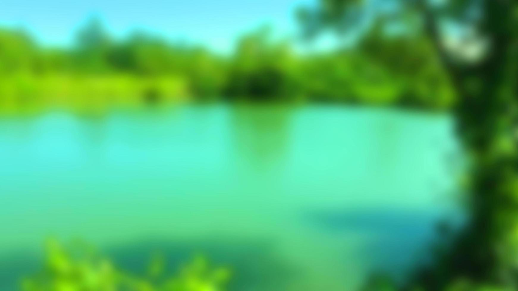 Blur image of an artificial river photo
