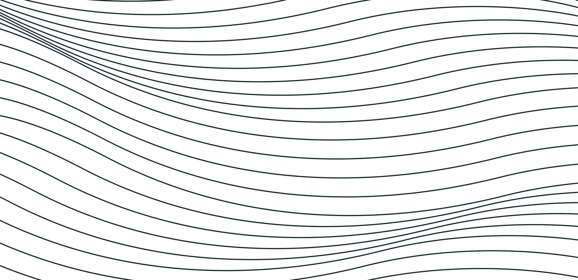 Fondo de diseño de rayas abstractas de onda de líneas. negocio fondo líneas ola resumen raya diseño vector