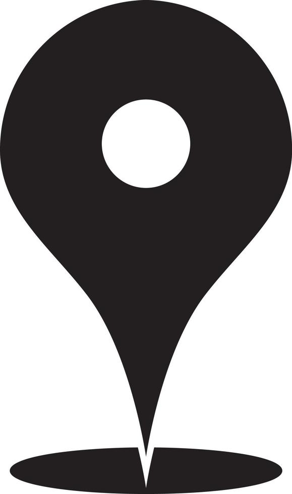 location mark of map and location pin navigation icon. map pin location icons. Modern map markers vector