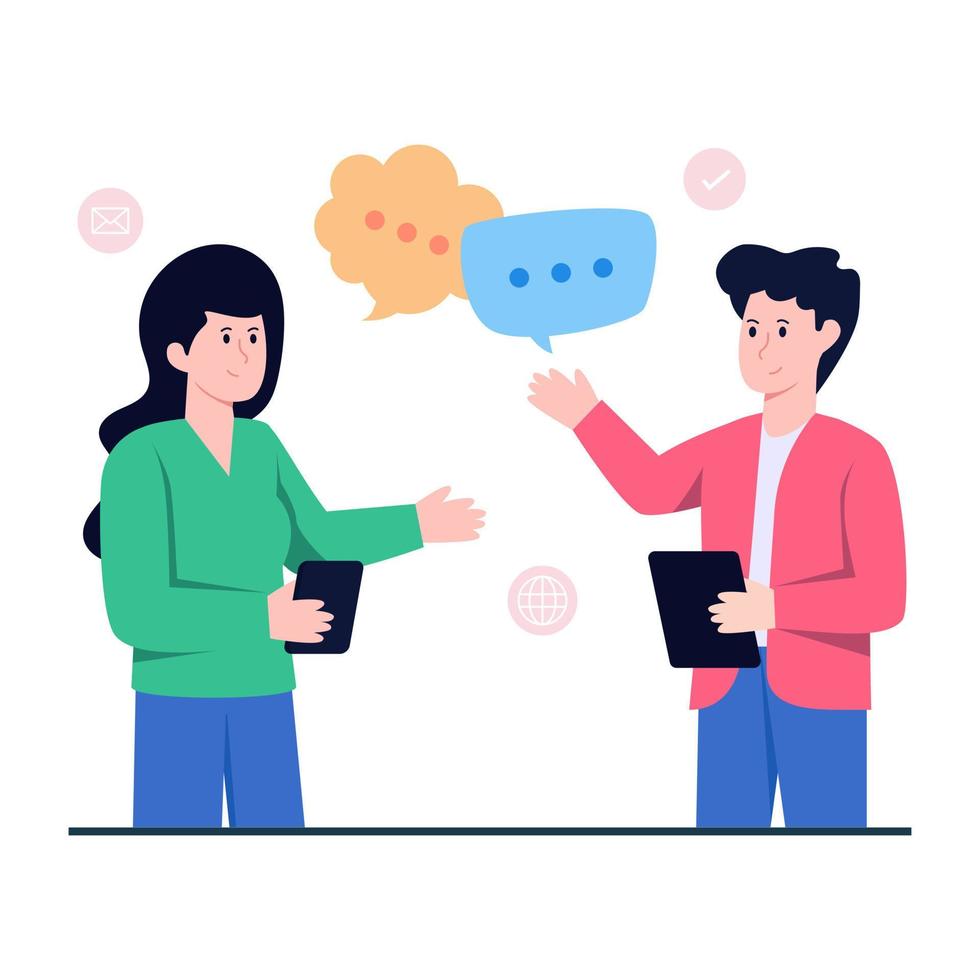 Premium download icon of communication vector
