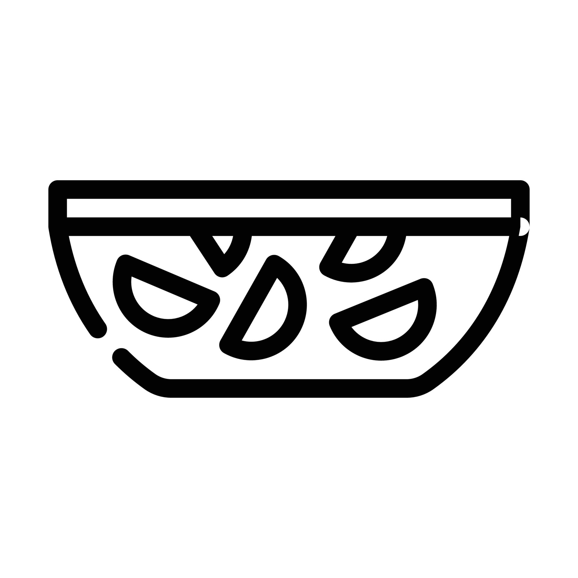 punch drink line icon vector illustration sign 8158424 Vector Art at