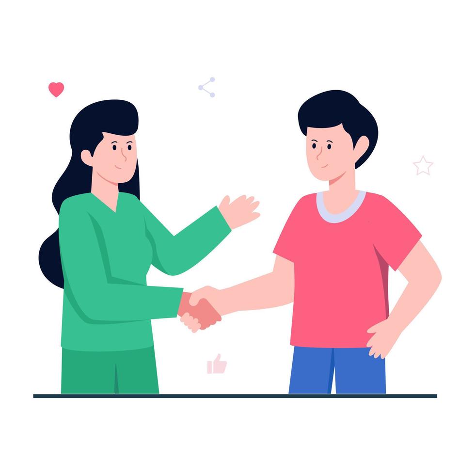 An illustration design of greeting vector