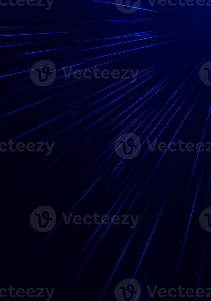 abstract background wallpaper using dark blue slanted vertical stripes pattern, 3D rendering and dark background photo