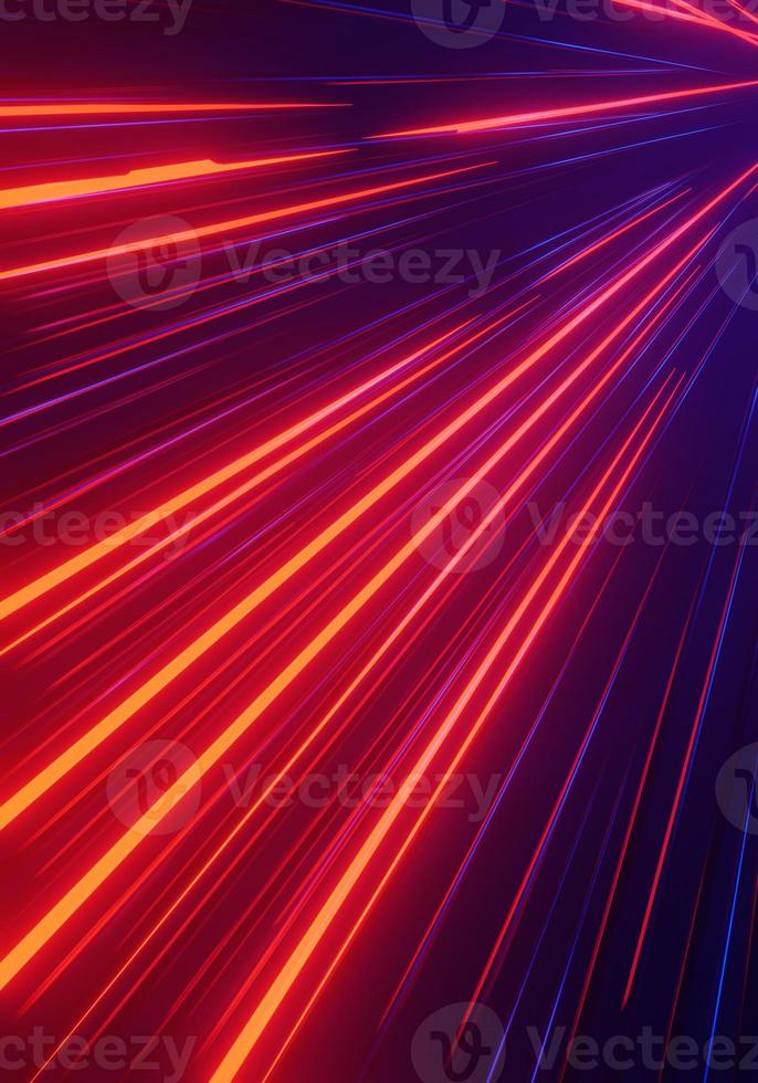 abstract background wallpaper using bright yellow slanted vertical stripes pattern, 3D rendering and dark background photo