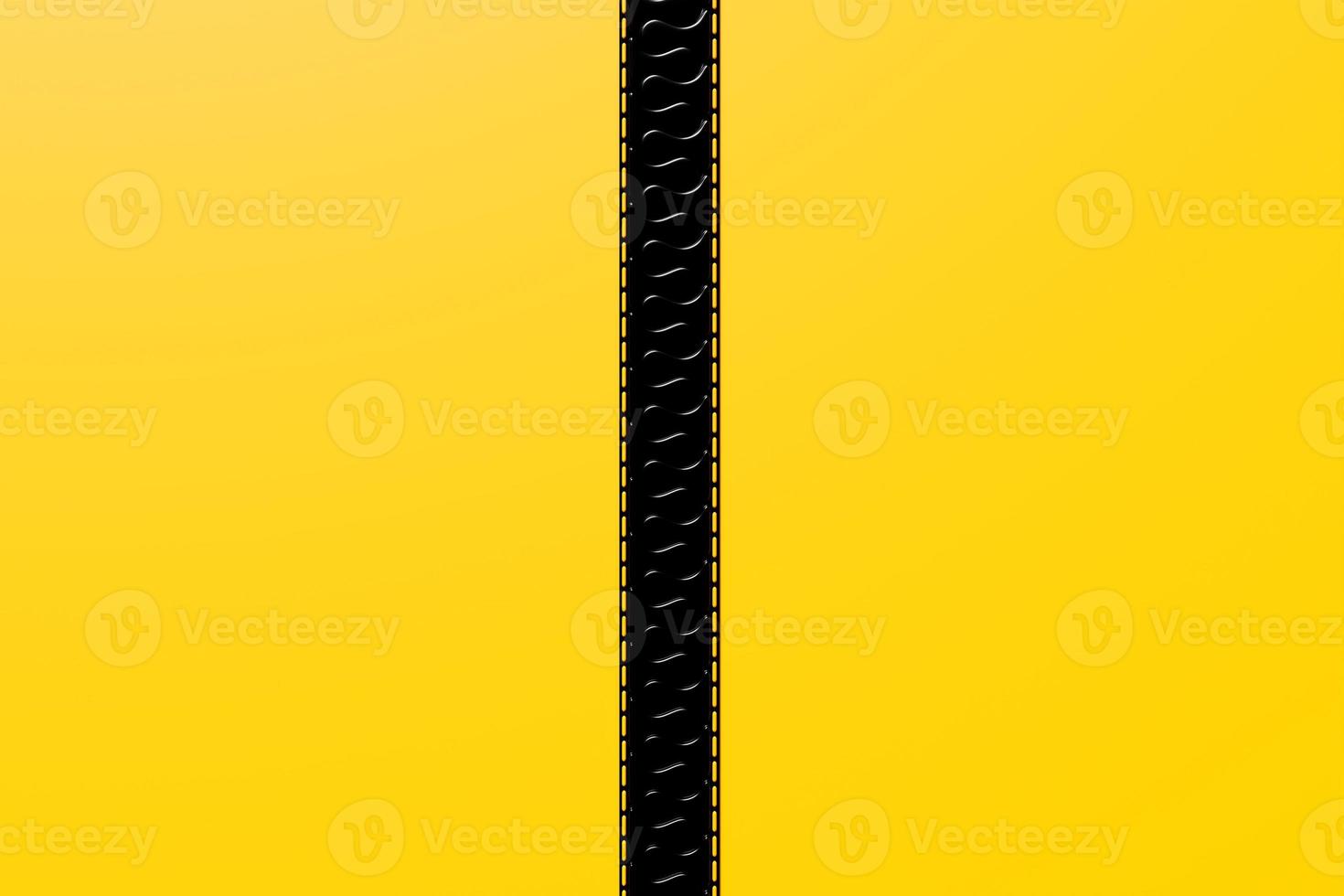 3D illustration, zipper Background. Closing clasp. Concept banner closed and open zipper. photo