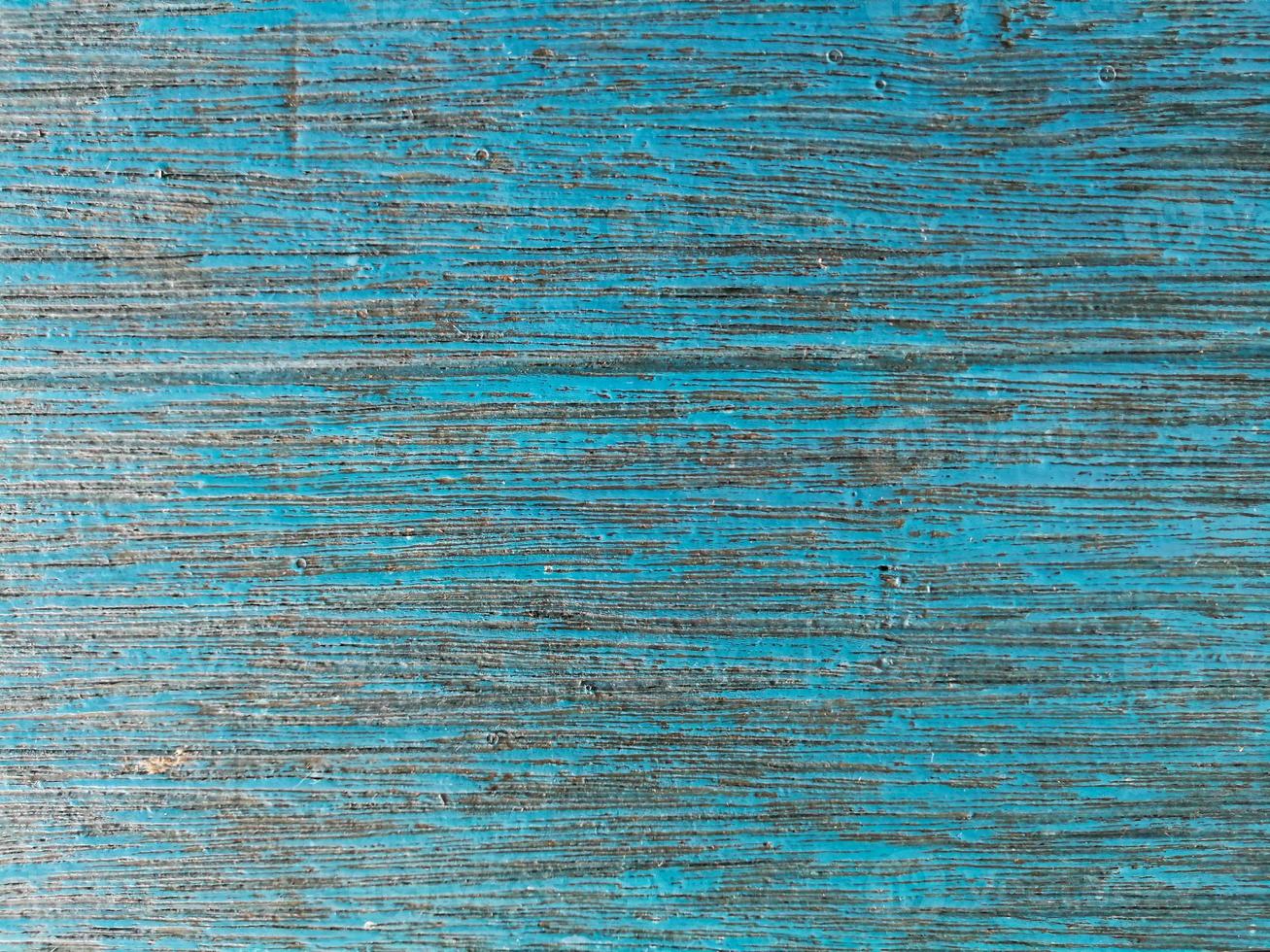 Abstract background and texture of blue wooden photo