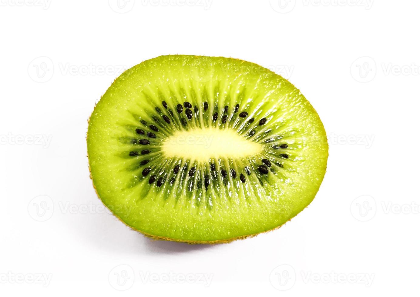 half kiwi fruit one pice photo