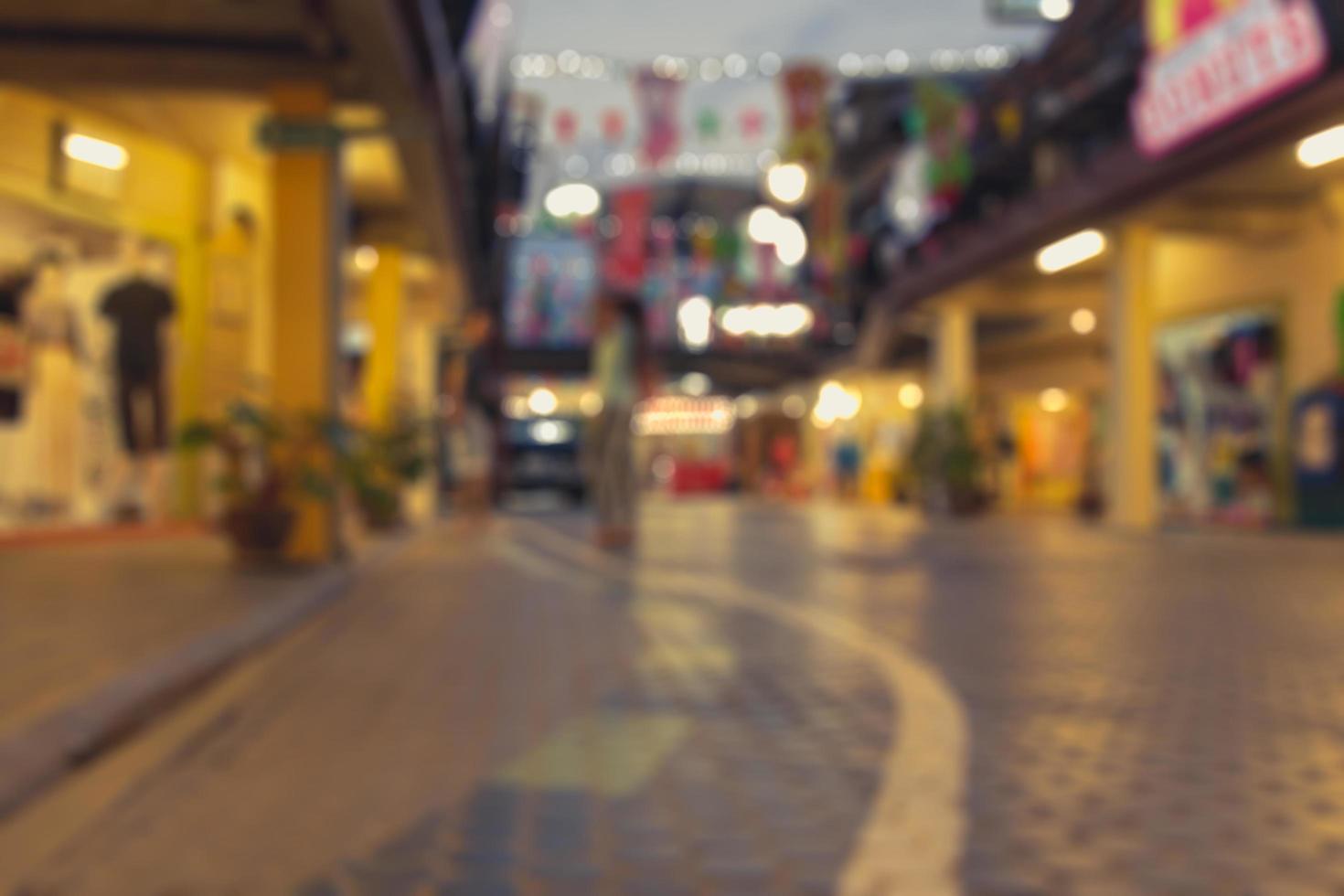 Abstract blurry pictures of the outdoor party festival and people are attending,background blur bokeh photo