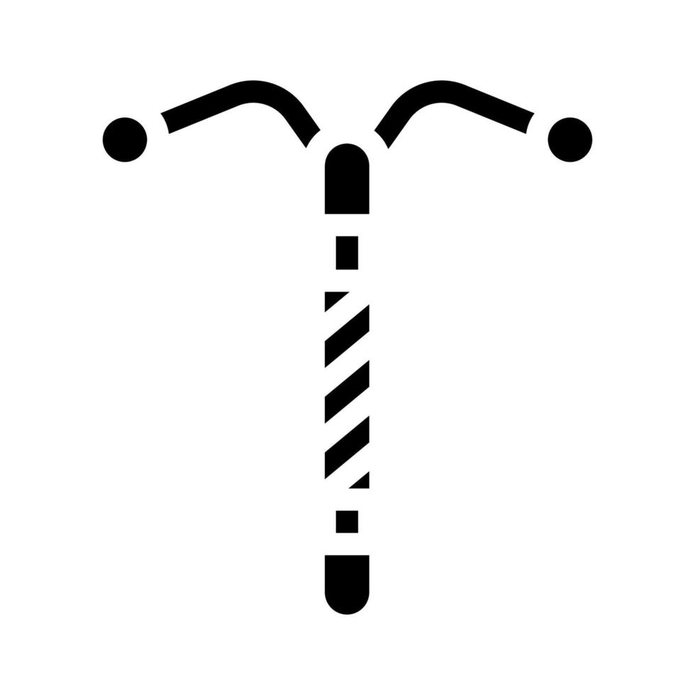 intrauterine device glyph icon vector illustration sign