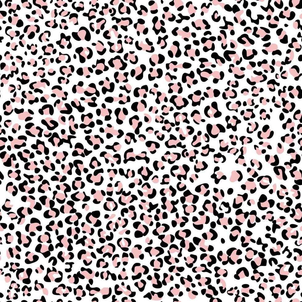 Leopard seamless repeat print pattern vector