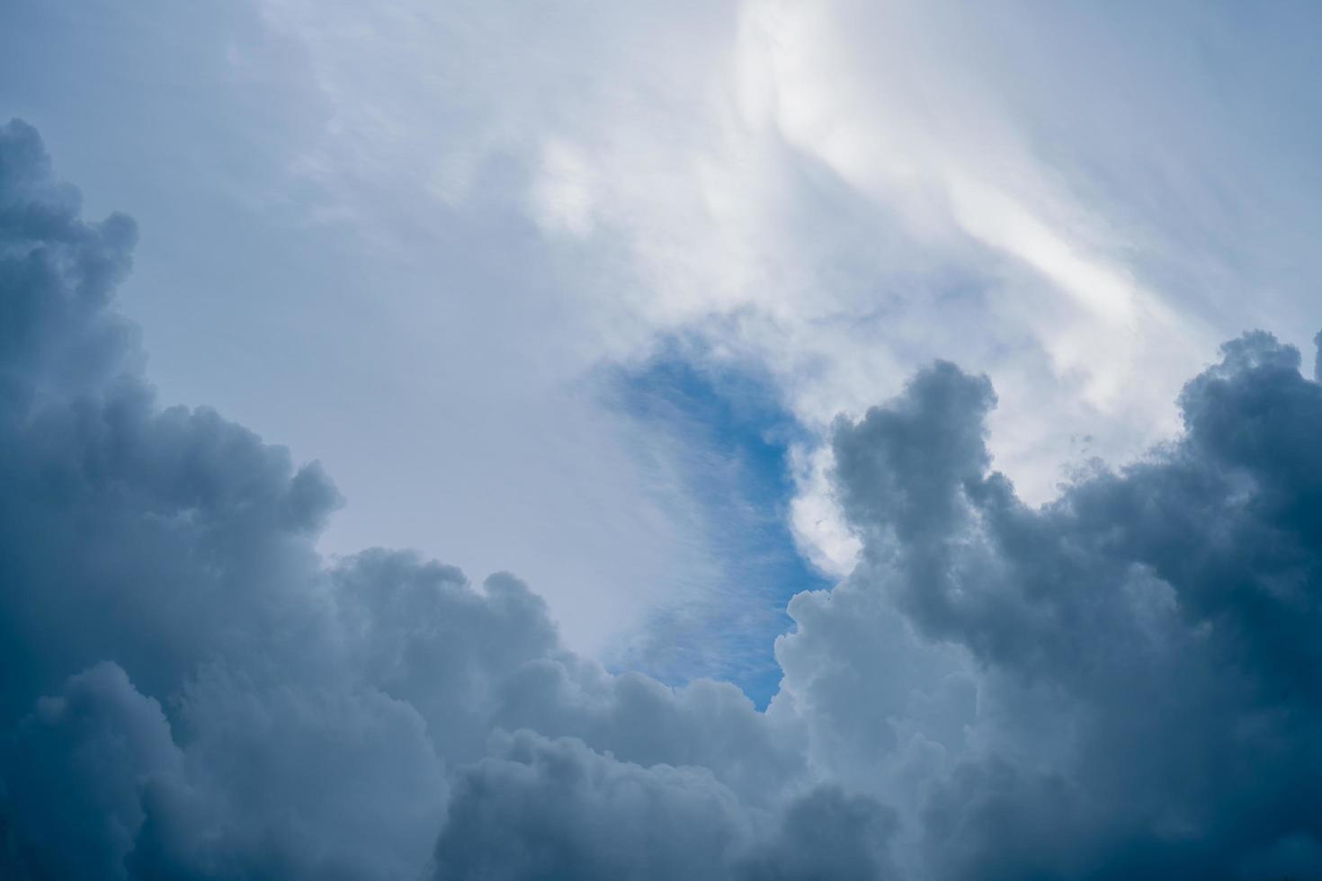 black clouds before the rain photo