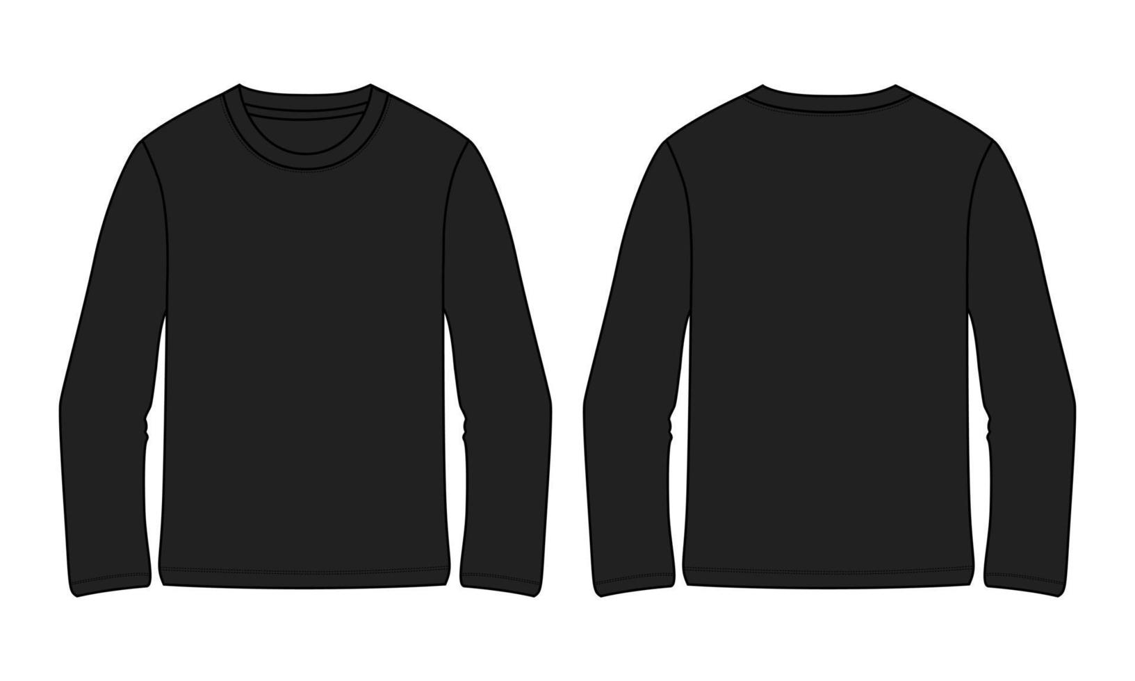 Long Sleeve T Shirt Vector Art, Icons, and Graphics for Free Download