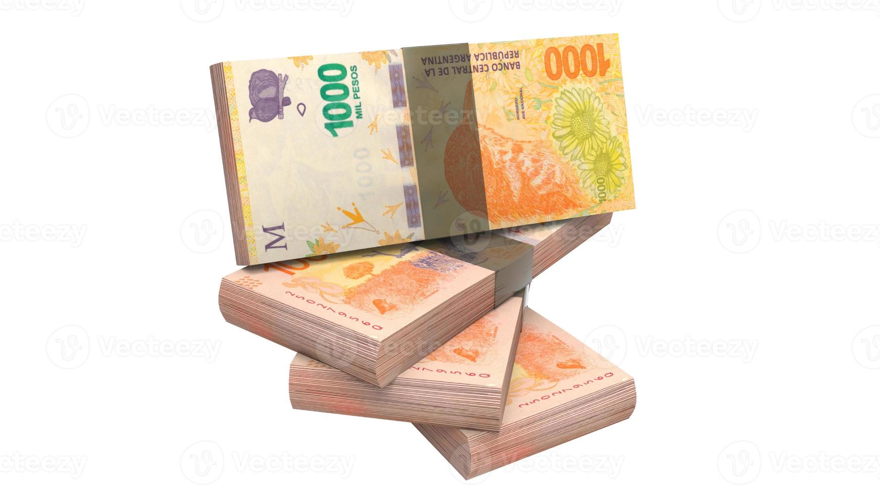 Argentine peso currency photo