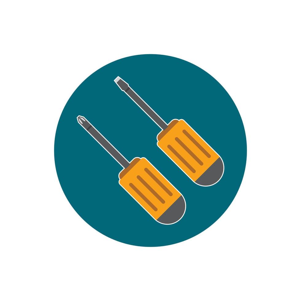 screwdriver icon vector