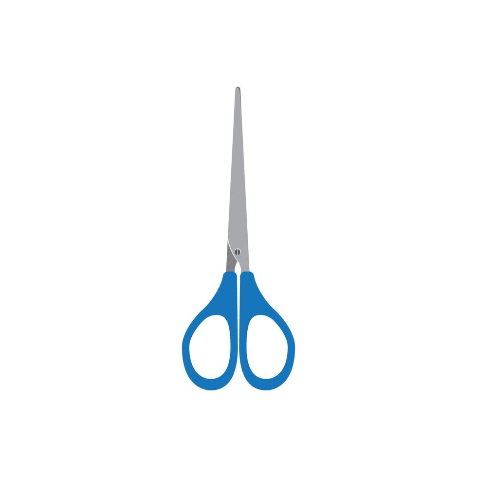 Scissors logo  vector illustration design