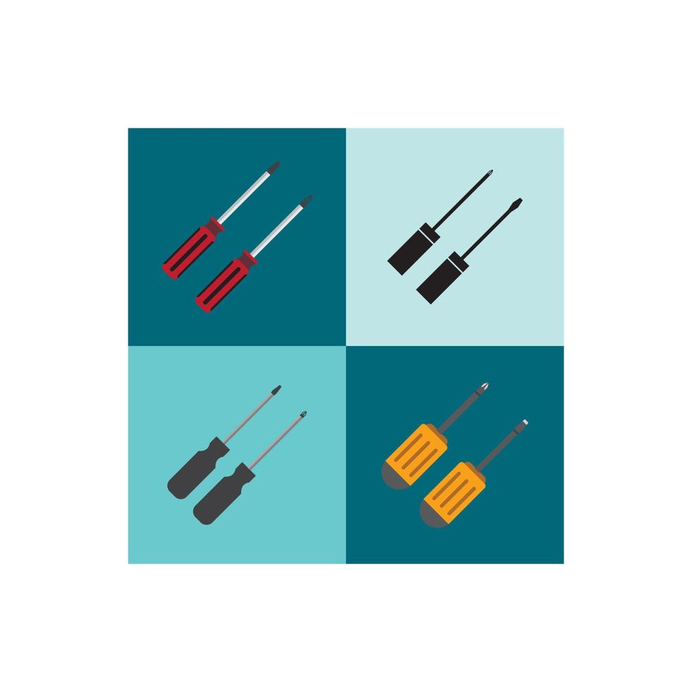 screwdriver icon vector