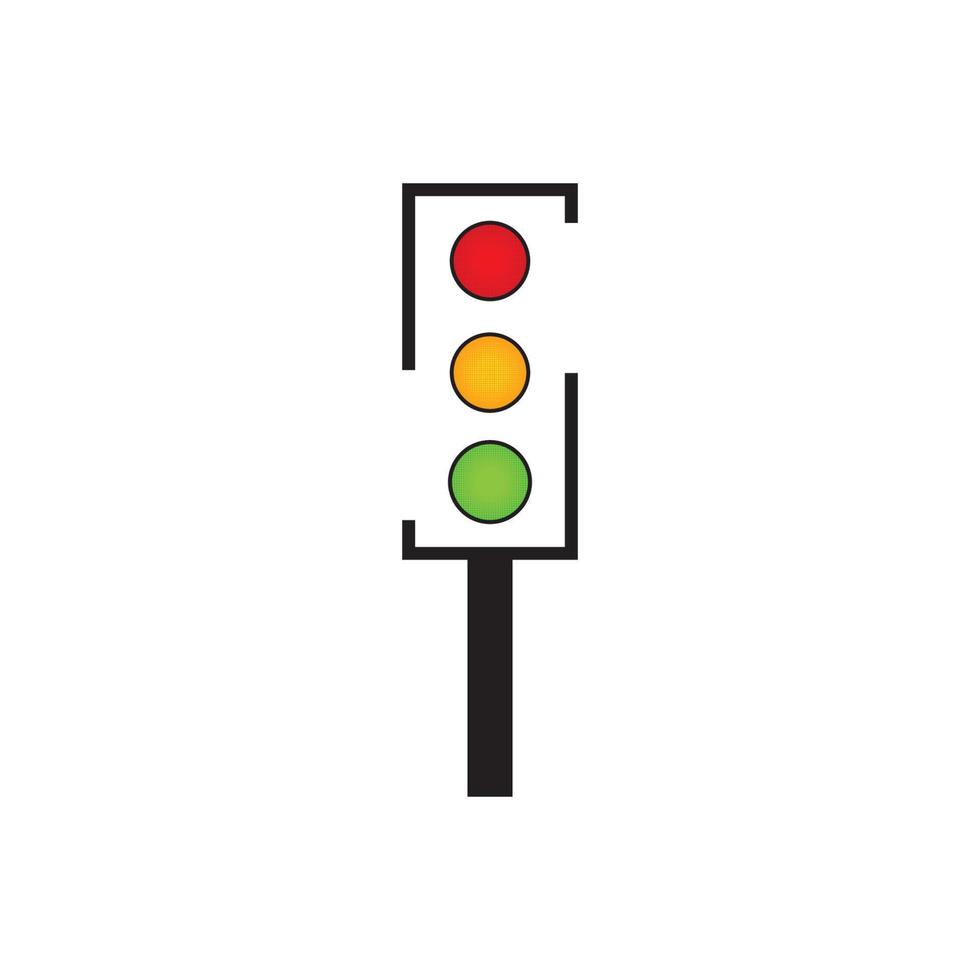 Traffic Light icon vector