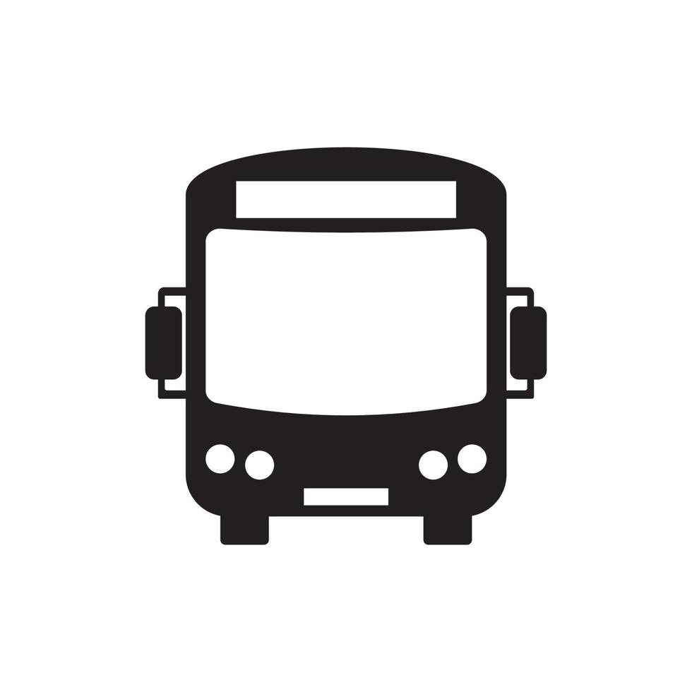 icono de autobús, diseño de ilustraciones vectoriales vector