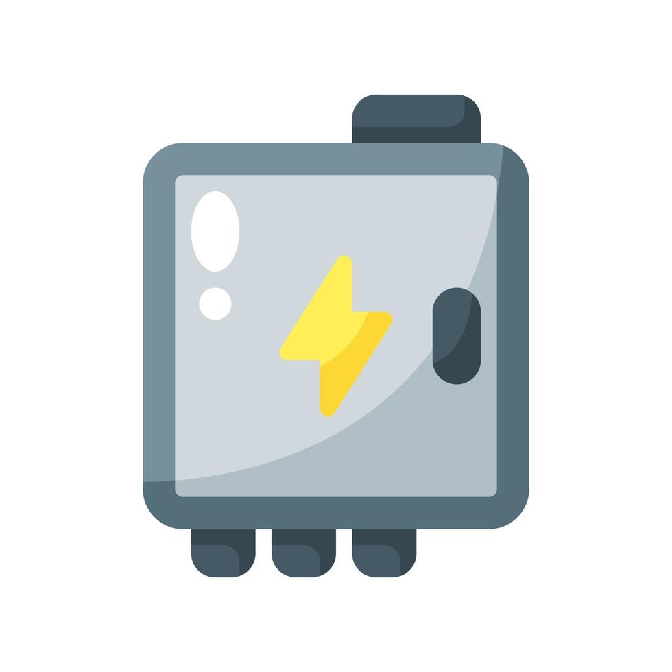 fuse box flat style icon. vector illustration for graphic design, website, app