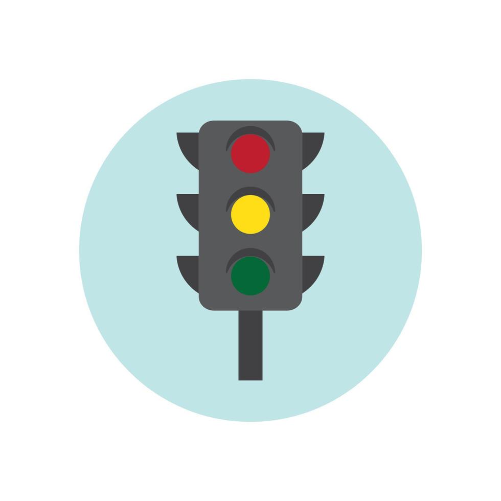 Traffic Light icon vector