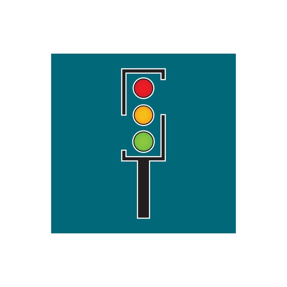 Traffic Light icon vector