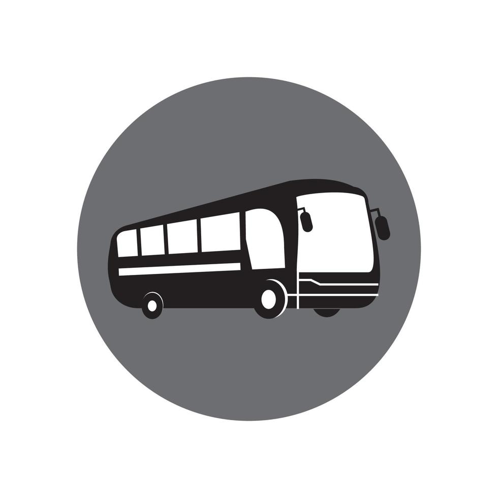 icono de autobús, diseño de ilustraciones vectoriales vector