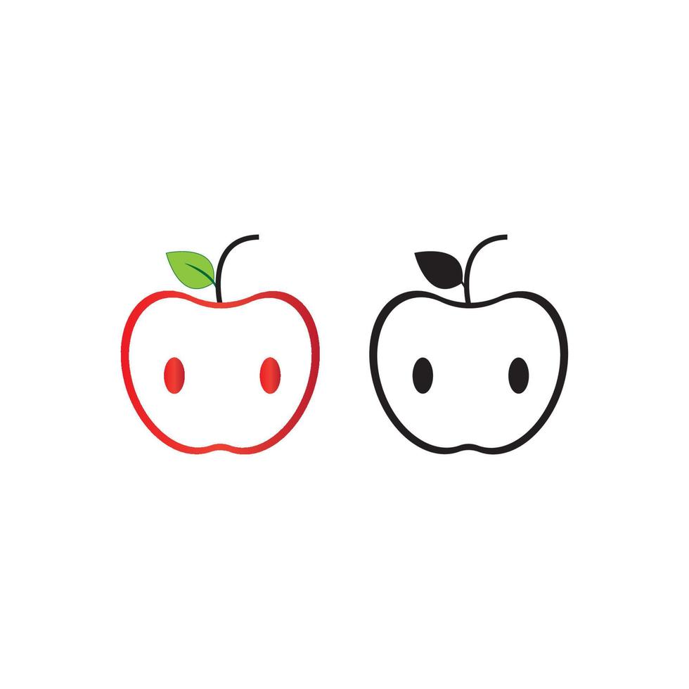 apple icon vector