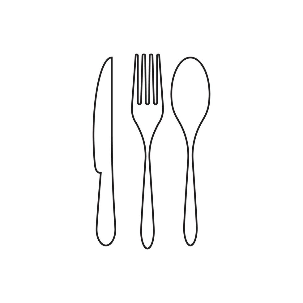 Fork Spoon Knife icon  vector illustration design