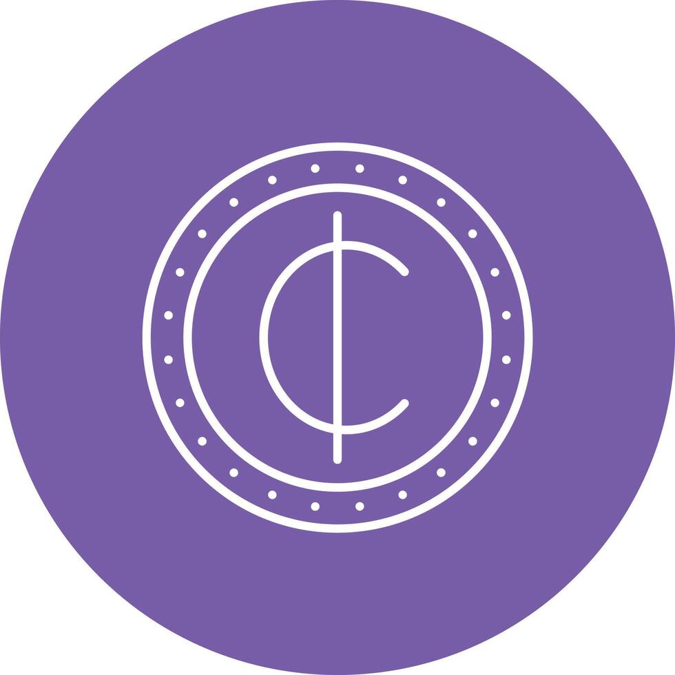 Cedis Multicolor Circle Line Inverted Icon 8168985 Vector Art at Vecteezy