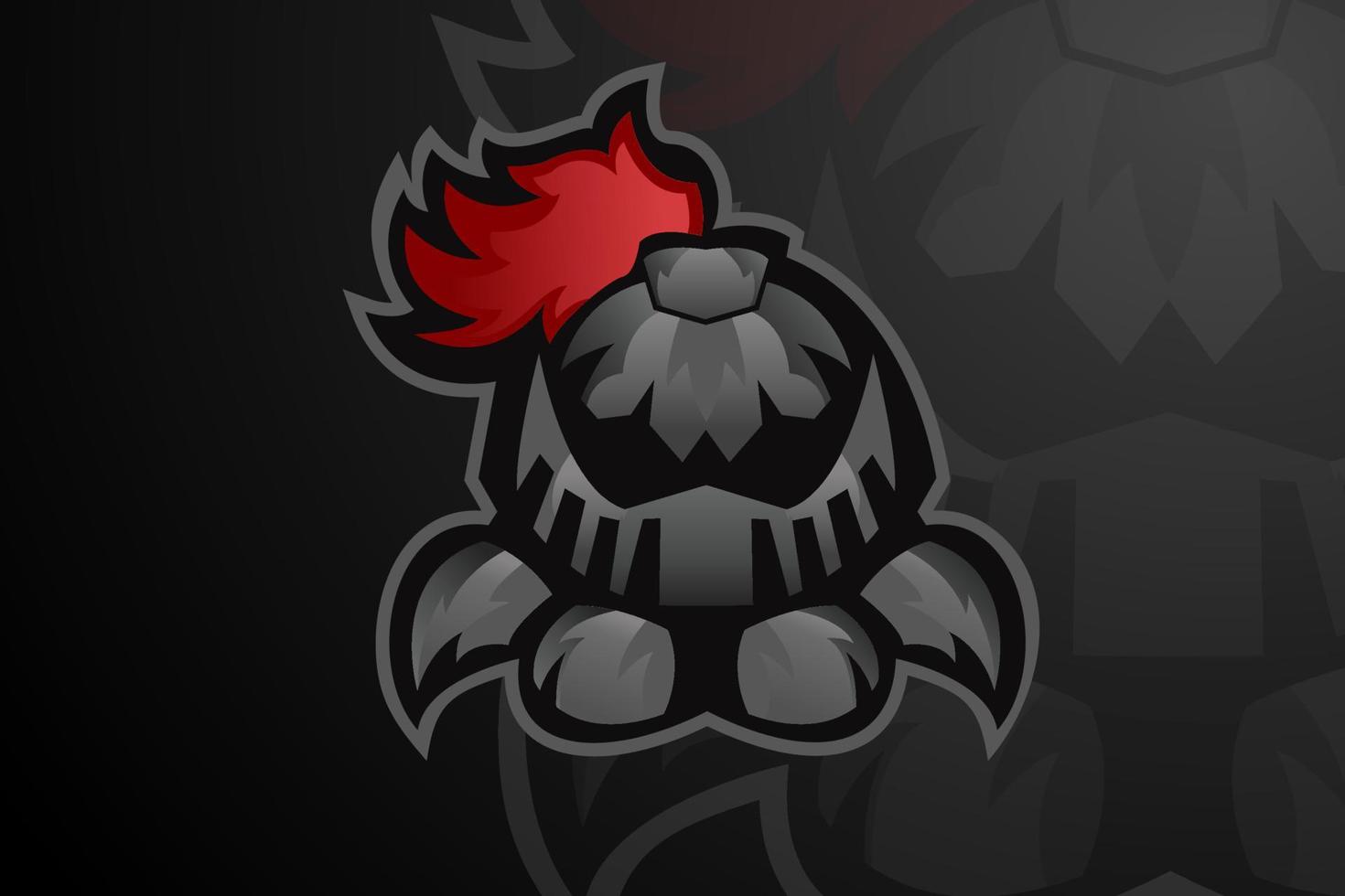 esport  warrior vector