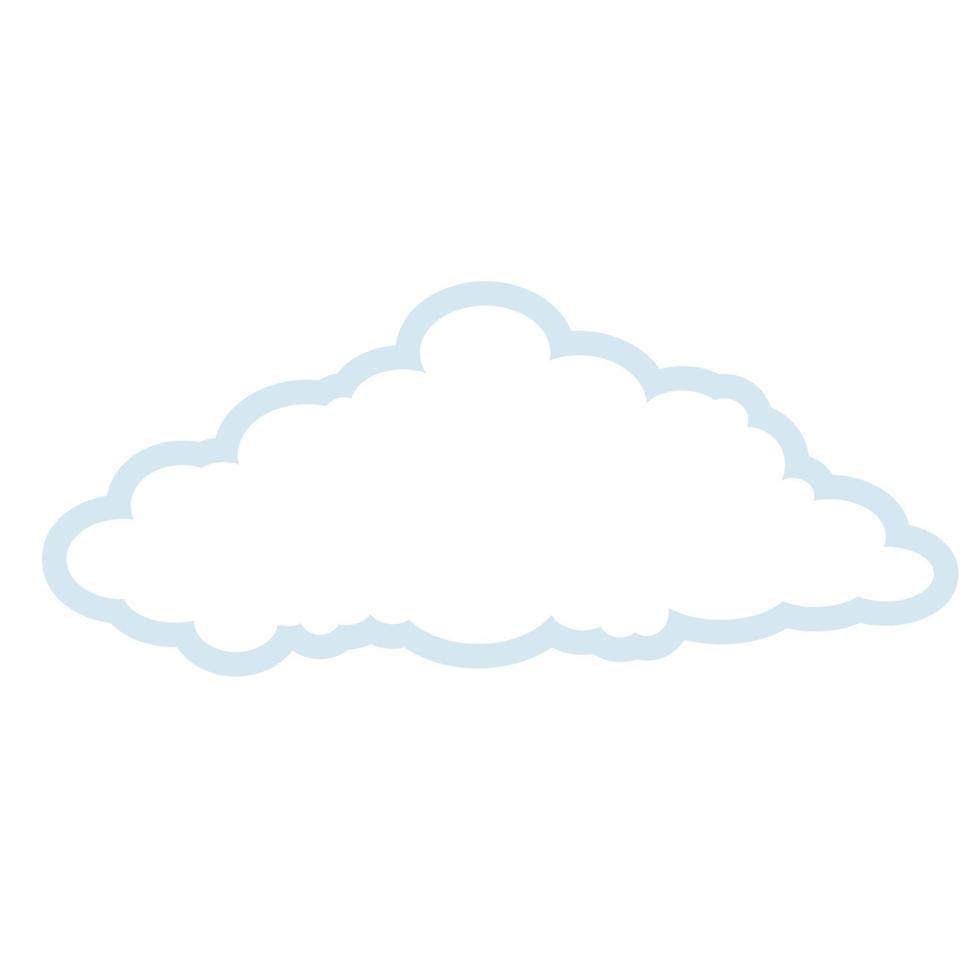 clouds icon weather symbol sign vector