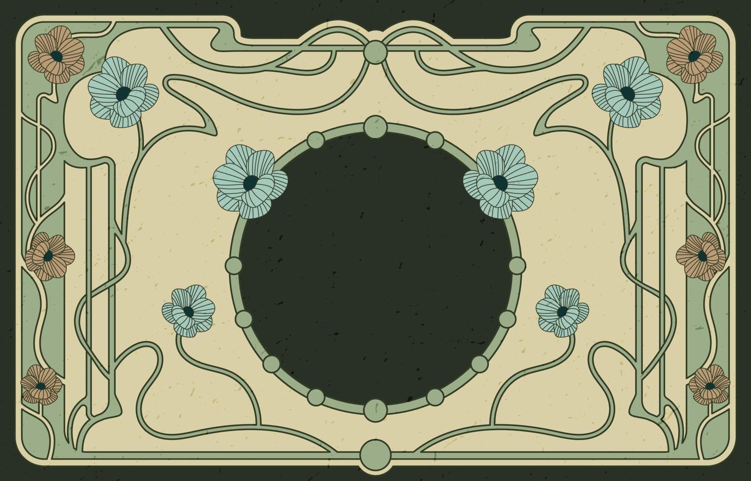 Art Nouveau Background vector