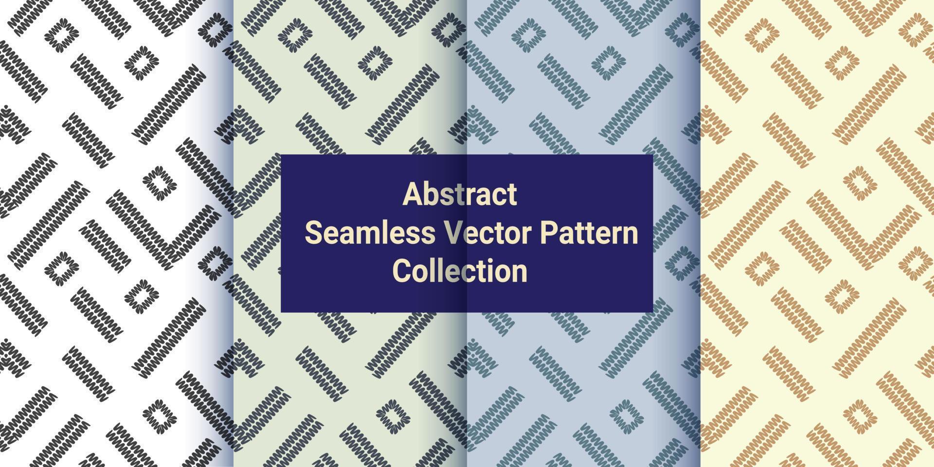 Abstract Seamless vector illustration pattern background