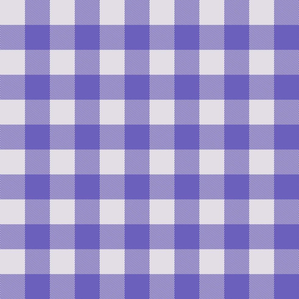Plaid vector seamless texture. Blue seamless pattern. Checkered backgraund. Vector illustration.