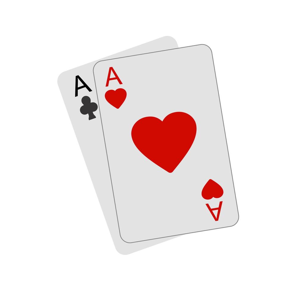 Deck of Cards Flat Multicolor Icon vector