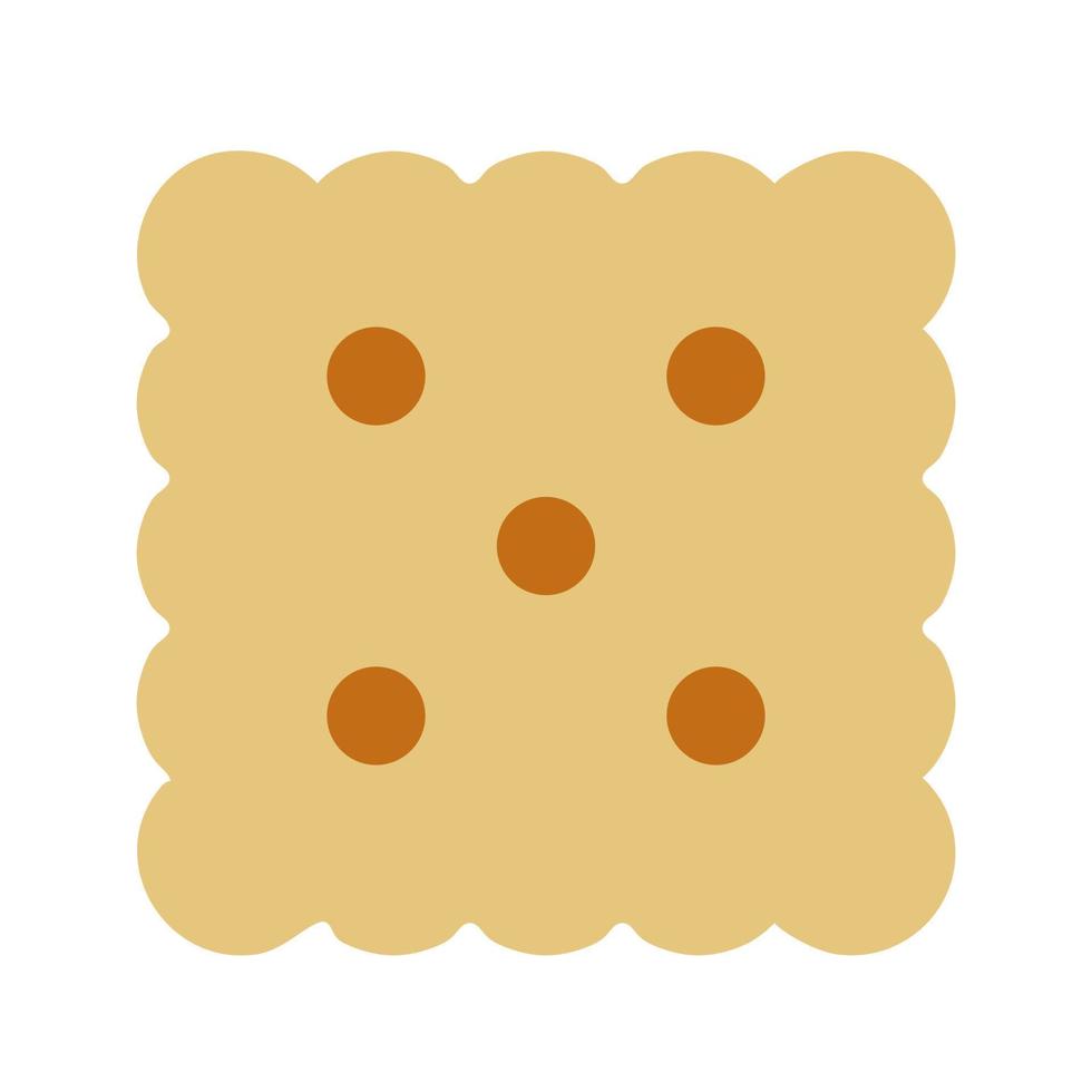 Biscuit III Flat Multicolor Icon vector