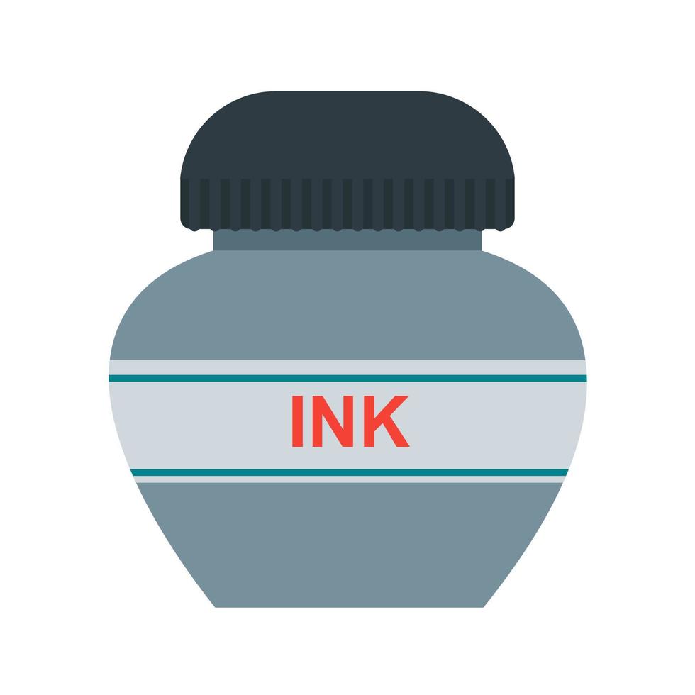Ink Bottle Flat Multicolor Icon 8170163 Vector Art at Vecteezy