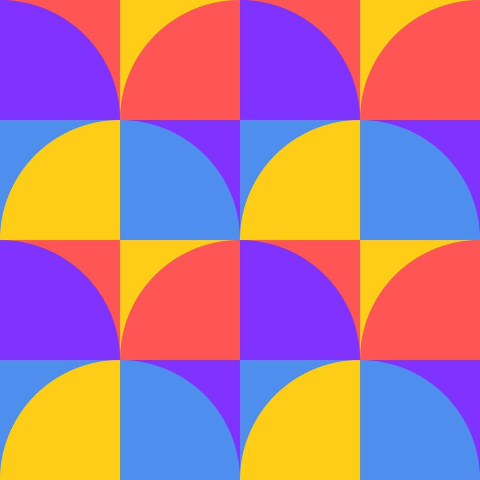 seamless geometric pattern vector design
