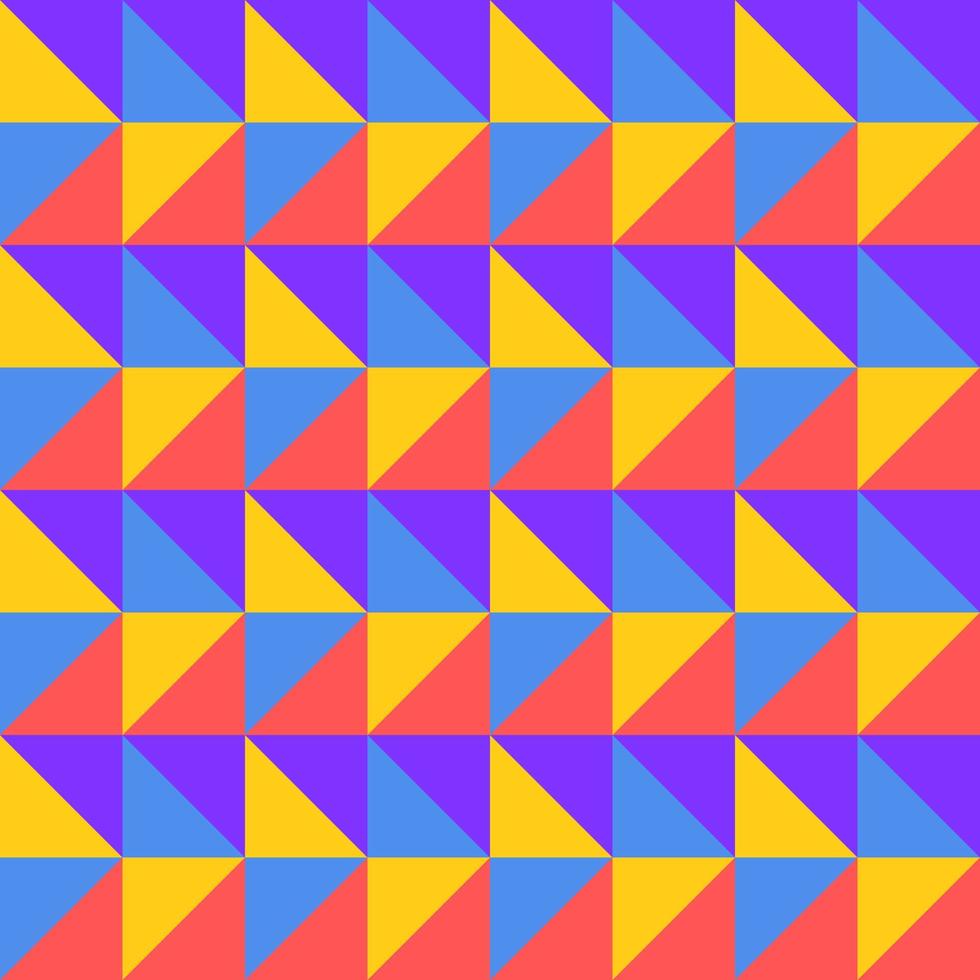 seamless triangle geometric pattern vector design